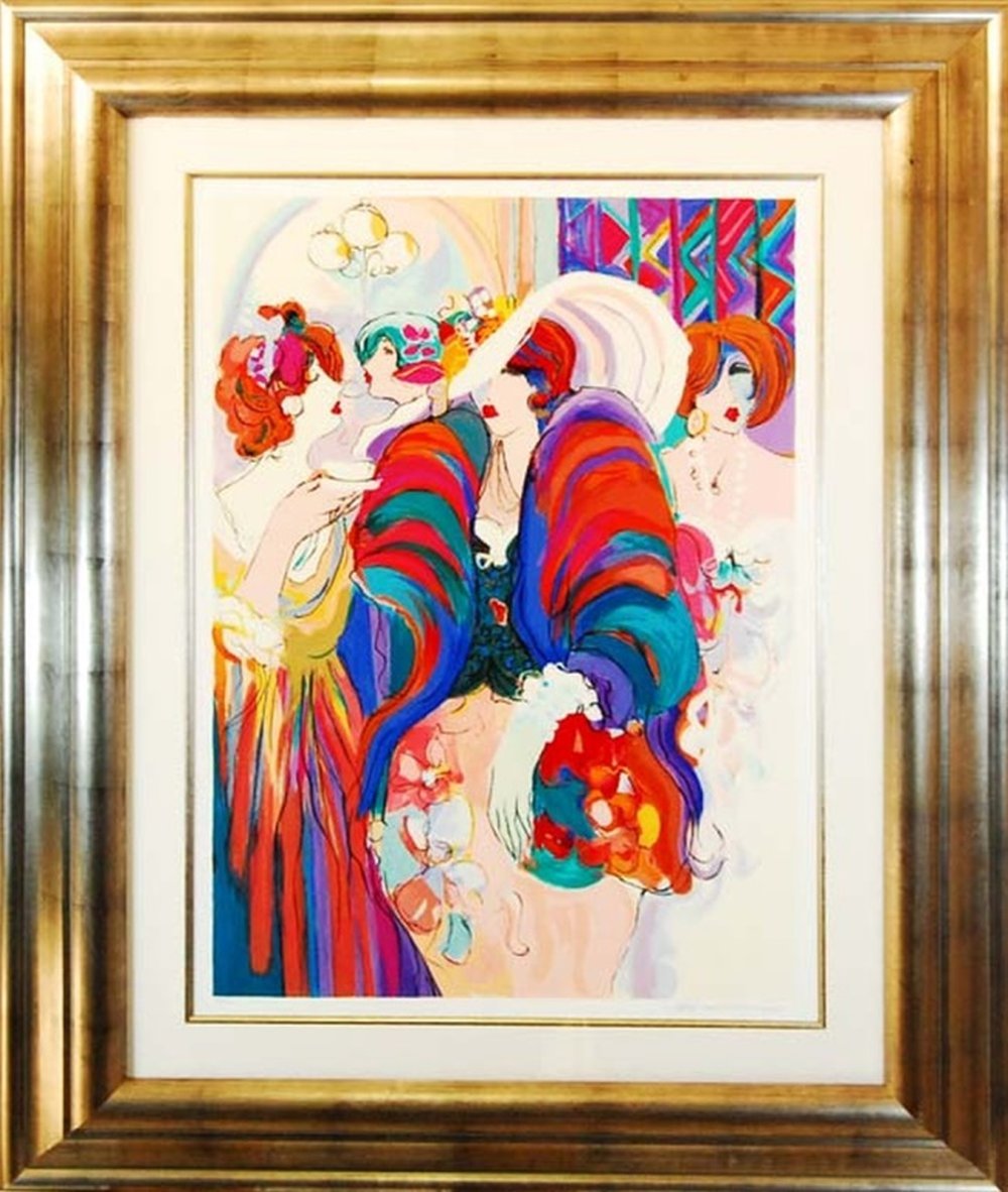 Isaac Maimon "Reception" Hand Signed 46 x 58
